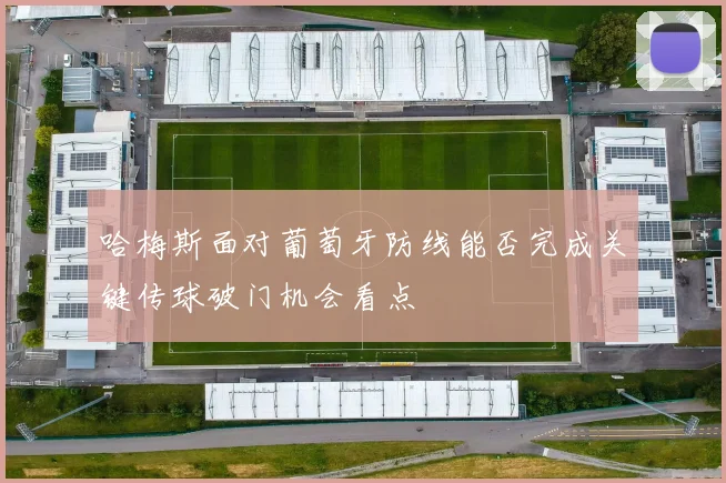 哈梅斯面对葡萄牙防线能否完成关键传球破门机会看点